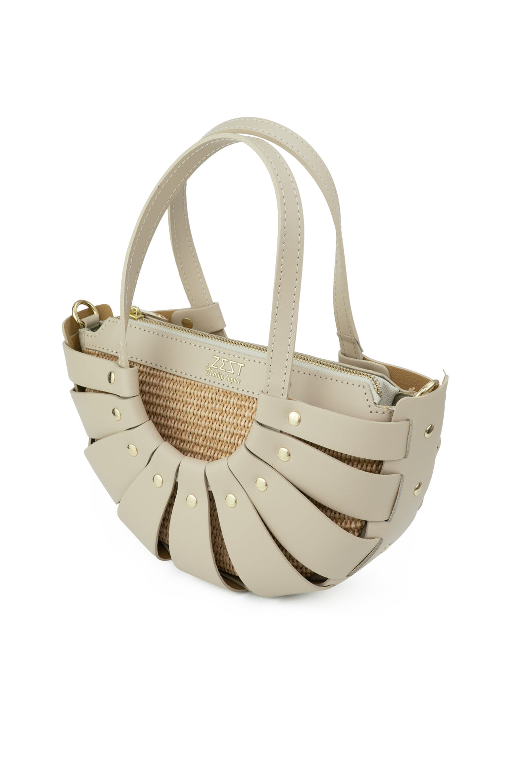Borsa Statement in Pelle e Paglia – ZS-2528