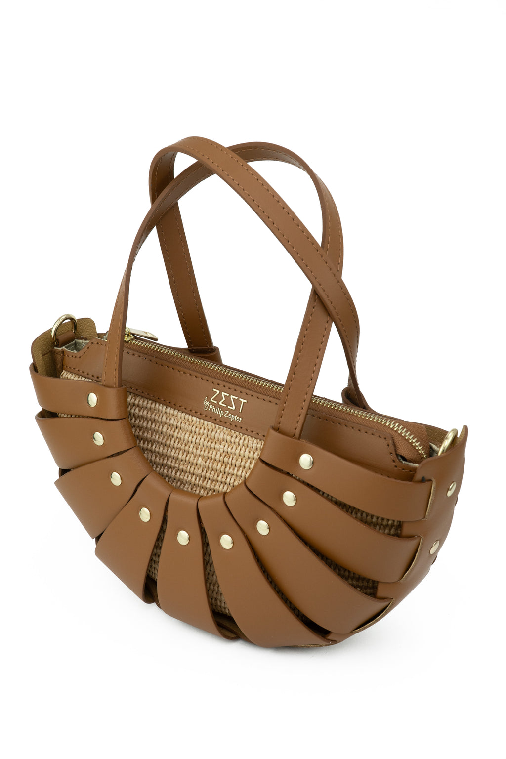 Borsa Statement in Pelle e Paglia – ZS-2528