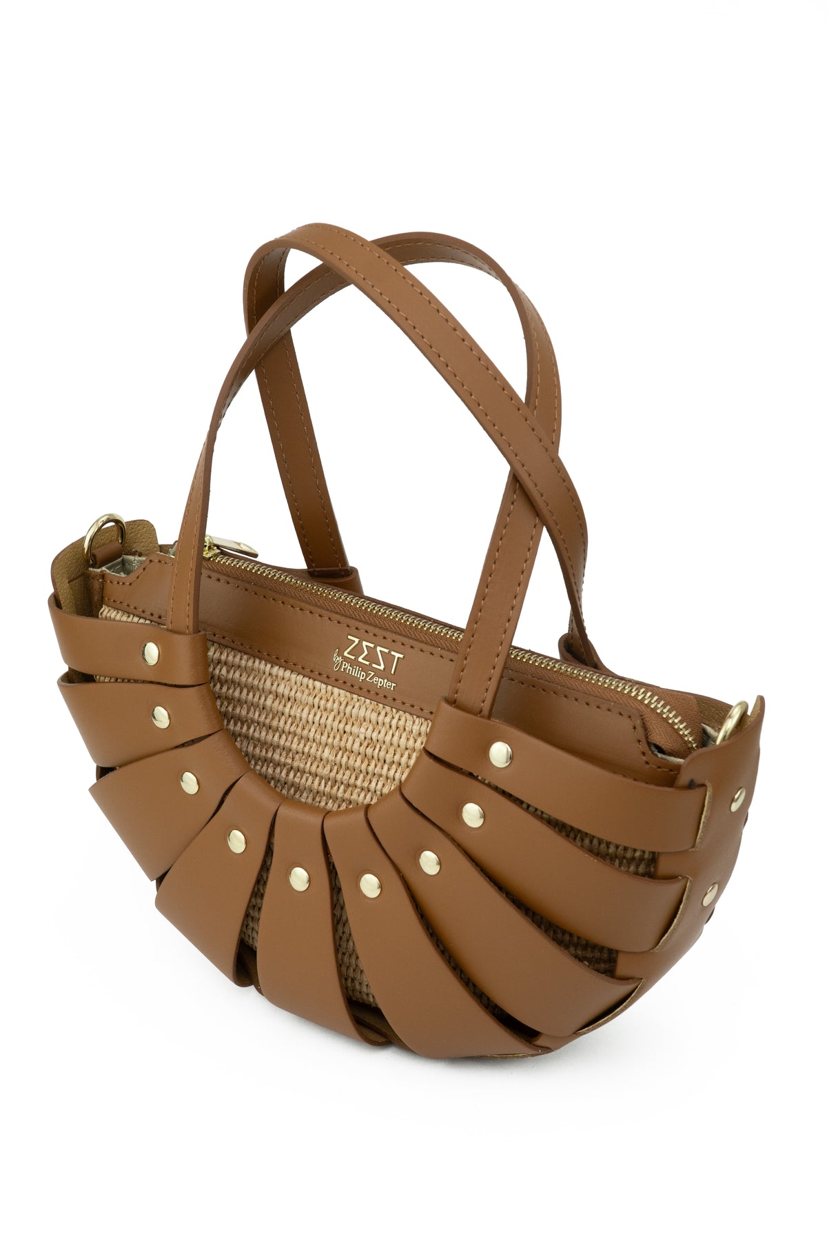 Borsa Statement in Pelle e Paglia – ZS-2528