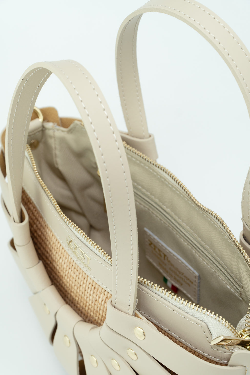 Borsa Statement in Pelle e Paglia – ZS-2528