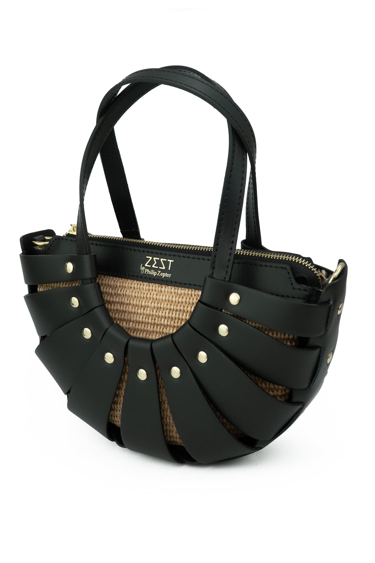Borsa Statement in Pelle e Paglia – ZS-2528