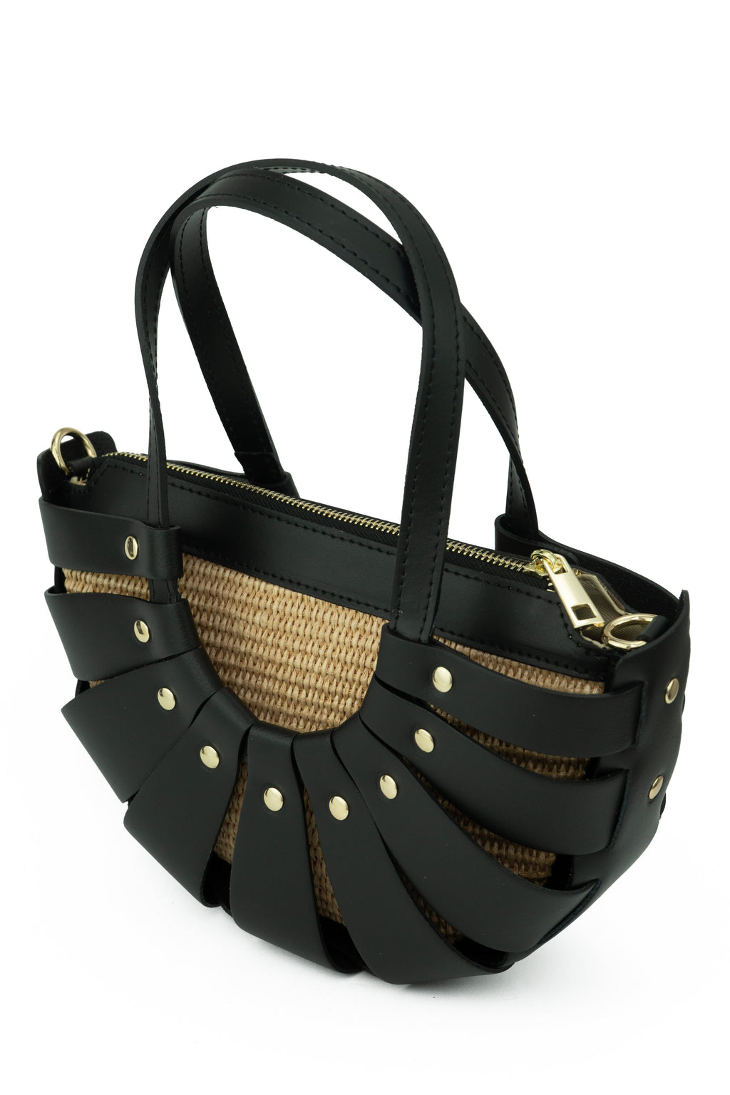 Borsa Statement in Pelle e Paglia – ZS-2528