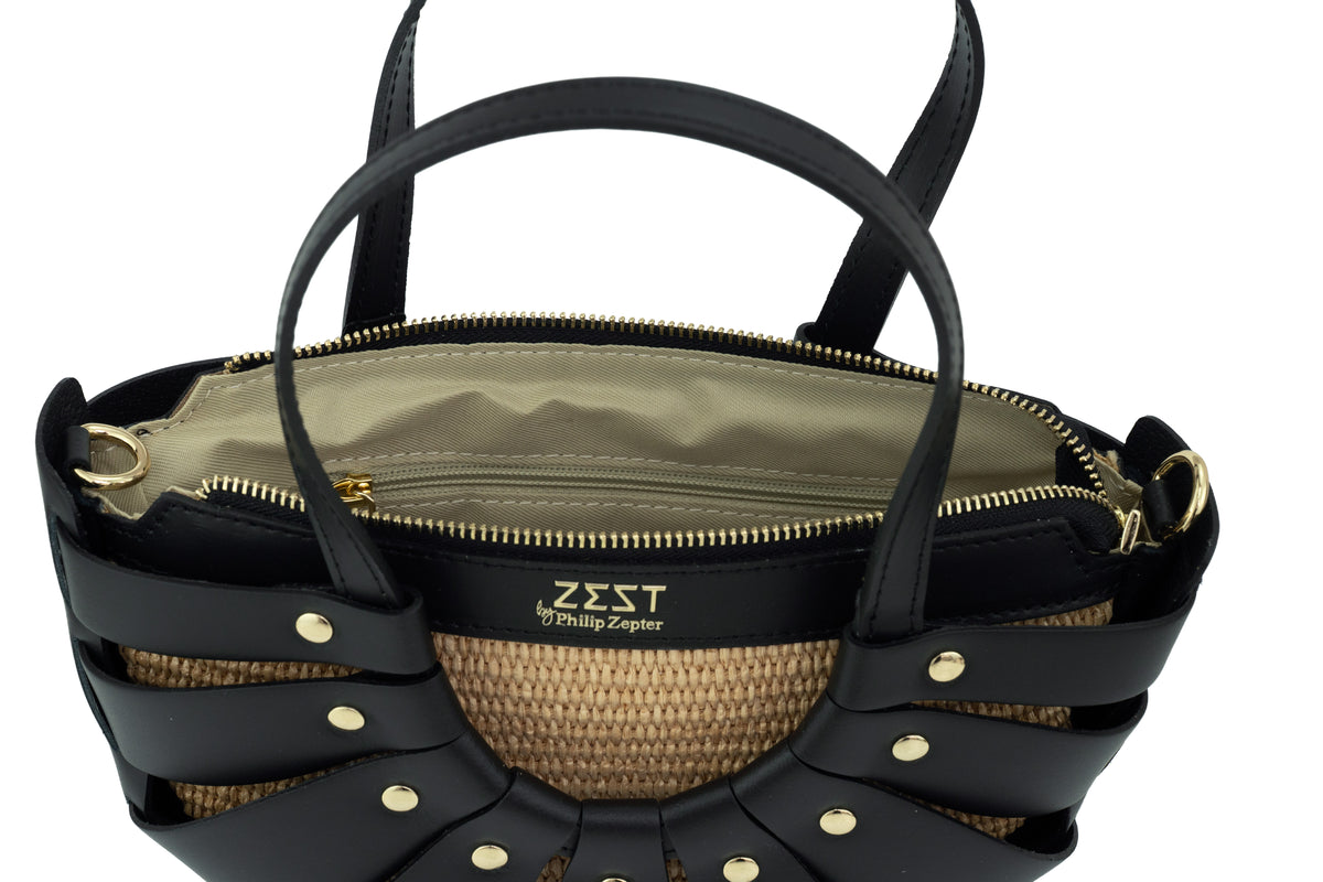 Borsa Statement in Pelle e Paglia – ZS-2528