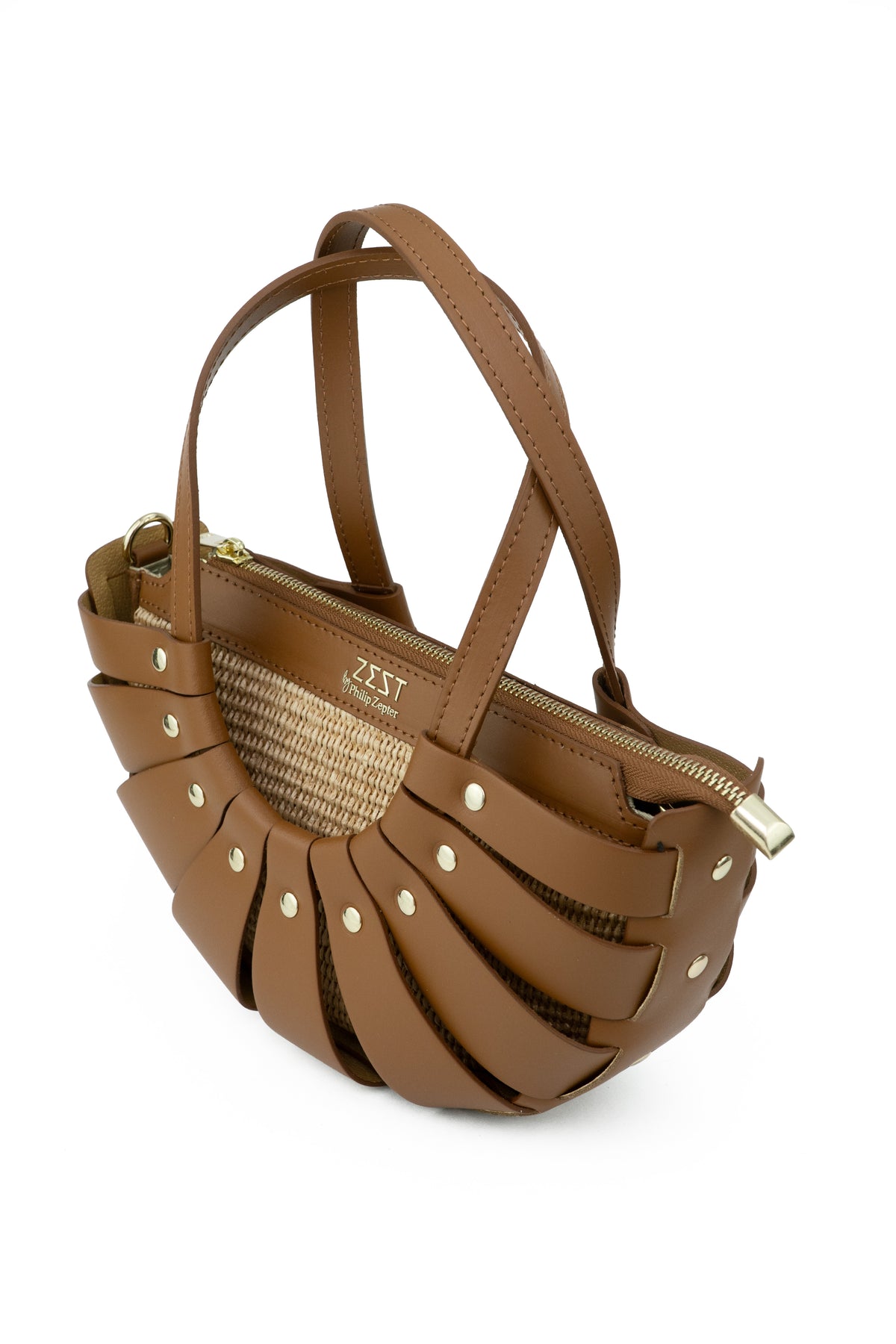 Borsa Statement in Pelle e Paglia – ZS-2528