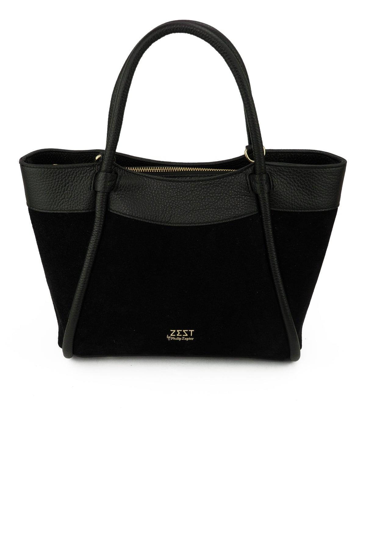 Tote Bag in Pelle e Camoscio - ZS-2540 – lifestyle view – ZEST by Philip Zepter