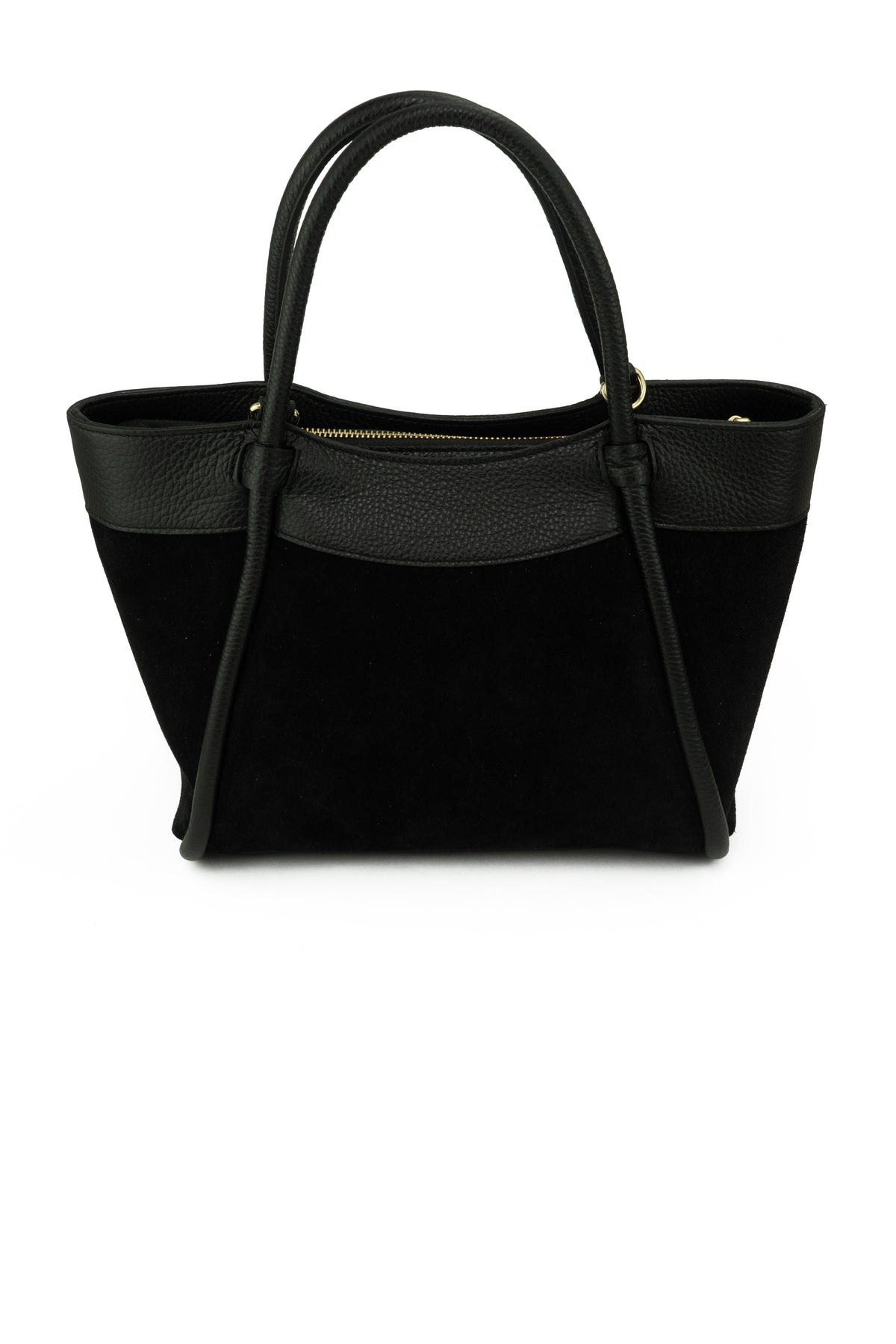Tote Bag in Pelle e Camoscio - ZS-2540 – alternate angle – ZEST by Philip Zepter