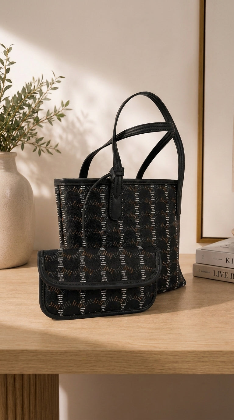 Tote & Pouch Set ZS-2557 — PRE-ORDER — ZS-2557