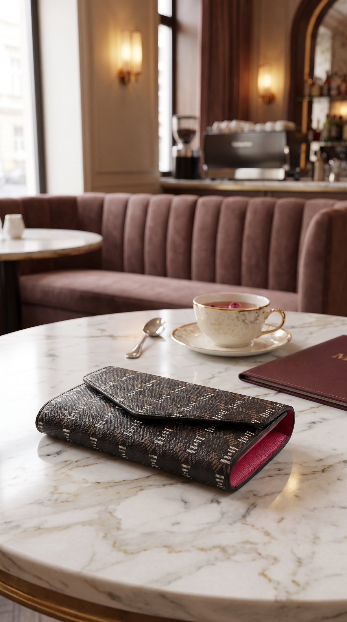 WALLET — ZS-2562 MONOGRAM WALLET