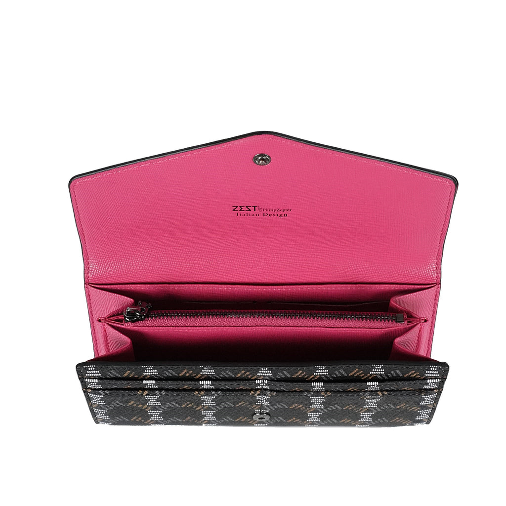 WALLET — ZS-2562 MONOGRAM WALLET