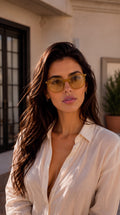 Hyperlight Eyewear Sunglasses Beige Model 5355 — PRE-ORDER — PZ132