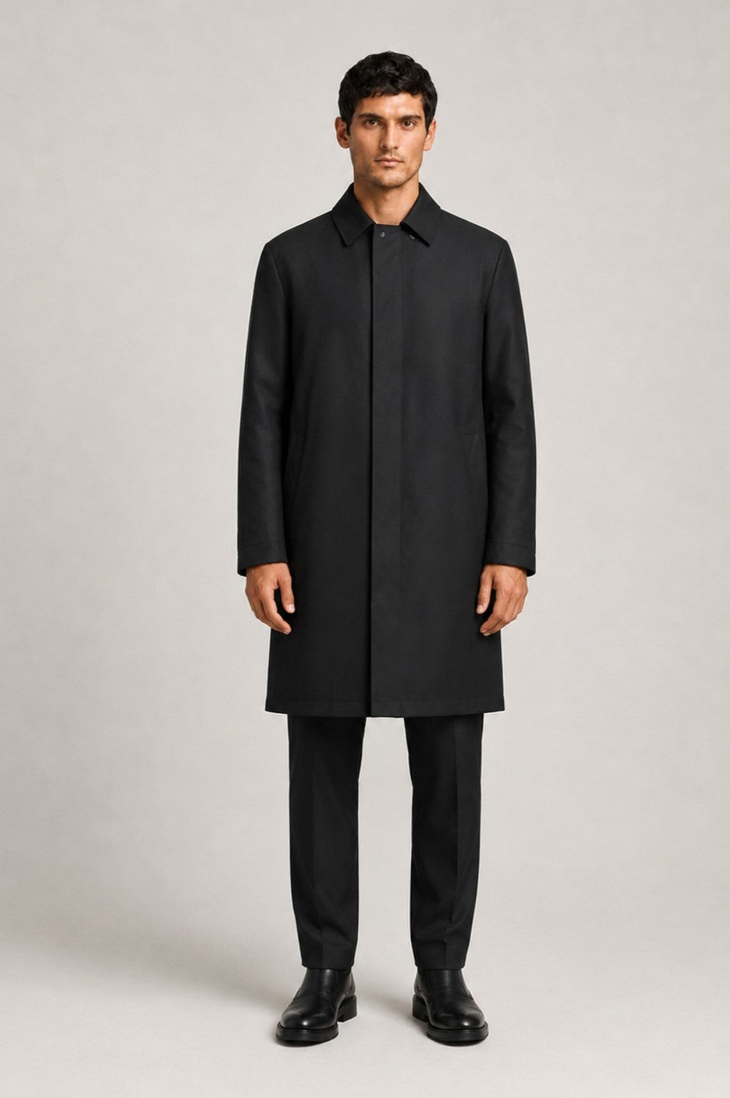 NEMBO-BK Technical Trench Coat — PRE-ORDER — PZ064 NEMBO